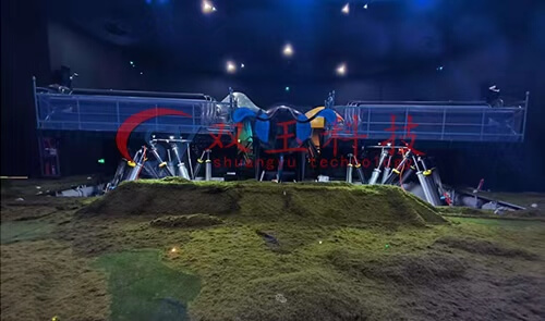 Double Six-Degree-of-Freedom Motion Platform